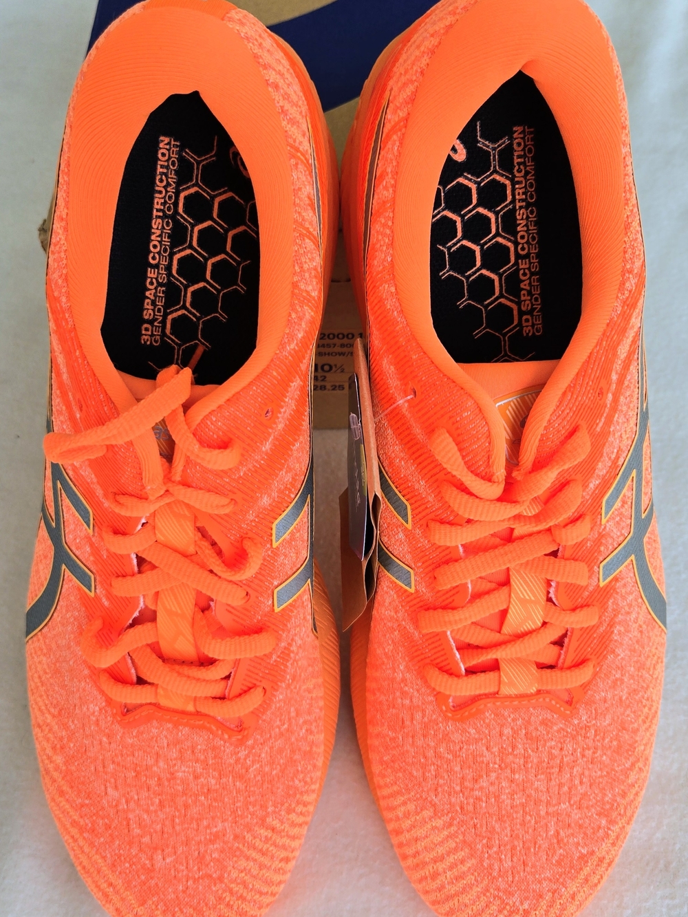 ASICS GT-2000 10 Lite-Show Running Shoes – Shocking Orange – Men's Size 10.5 - Picture 9 of 14
